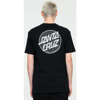 Santa Cruz Alive dot t-shirt Preto