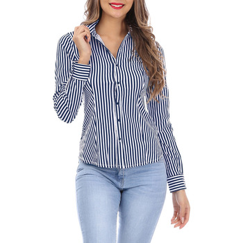 Textil Mulher camisas La Modeuse 21572_P48038 Azul