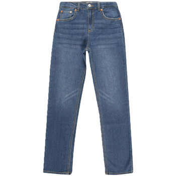 Textil Rapariga Calças Jeans pleat-detail Levi's  Azul