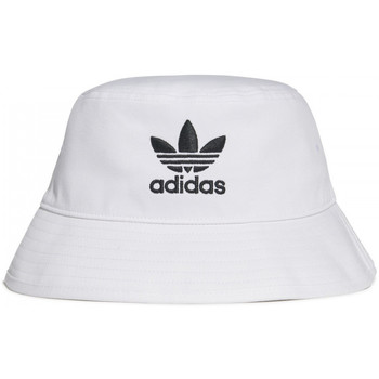 Acessórios Mulher Chapéu retailers adidas Originals Trefoil bucket hat adicolor Branco