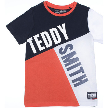 Textil Rapaz T-Shirt mangas curtas Teddy Smith  Laranja