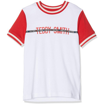 Textil Rapariga Martine Rose logo print short-sleeve shirt Teddy Smith  Branco