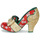 Sapatos Mulher Escarpim Irregular Choice All The Time Vermelho / Ouro