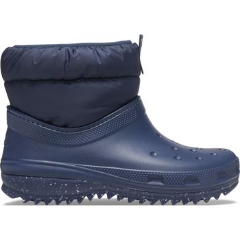 Sapatos Mulher chinelos Crocs muito Snow Boots Crocs muito Classic Neo Puff Boot K 207275 Black Shorty Boot Women's Navy