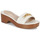 Sapatos Mulher Chinelos Lauren Ralph Lauren ROXANNE-SANDALS-FLAT SANDAL Branco