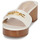 Sapatos Mulher Chinelos Lauren Ralph Lauren ROXANNE-SANDALS-FLAT SANDAL Branco