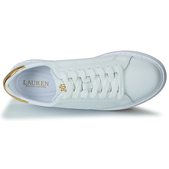Lauren Ralph Lauren ANGELINE 4-SNEAKERS-LOW TOP LACE Branco