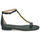 Sapatos Mulher Sandálias Lauren Ralph Lauren ELISE-SANDALS-FLAT SANDAL Preto