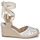 Sapatos Mulher Sandálias Lauren Ralph Lauren PAISLEE EYLT-ESPADRILLES-WEDGE Branco