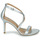 Sapatos Mulher Sandálias Lauren Ralph Lauren GABRIELE-SANDALS-HEEL SANDAL Prata