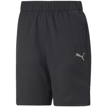 Textil Rapaz Shorts / Bermudas Svarta Puma  Preto