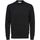 Textil Homem camisolas Selected 16086643 SLHROBERT-BLACK Preto