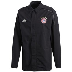 Textil Homem Casacos fato de treino adidas cross Originals FC Bayern Munich 17/18 ZNE Jacket Preto