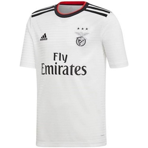 Textil Rapaz T-shirts e Pólos adidas Originals Benfica Away Shirt Branco