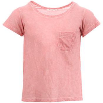 Textil Rapariga T-shirts pigment-dyed e Pólos Teddy Smith  Rosa
