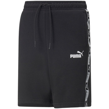 Textil Rapaz Shorts / Bermudas Mms Puma  Preto