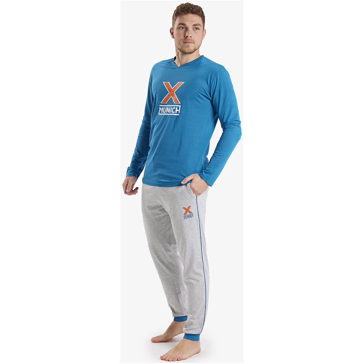 Textil Homem Pijamas / Camisas de dormir Munich CP0452 Multicolor