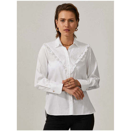 Textil Mulher camisas Decenio D001754.001-1-1 Branco