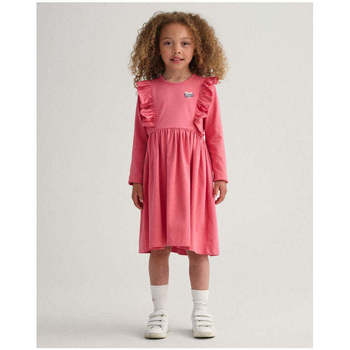 Textil Rapariga Vestidos Gant Kids 751118-665-9-17 ROSA