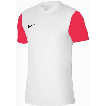 Textil Homem T-Shirt mangas curtas react Nike Tiempo Premier II Jsy Branco, Vermelho