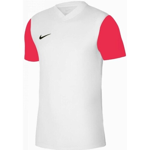 Textil Homem T-Shirt mangas curtas Nike Tiempo Premier II Jsy Vermelho, Branco