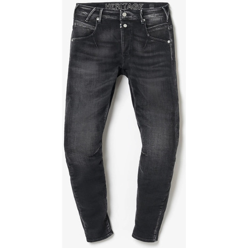 Textil Homem Calças de ganga Emporio Armani EA7ises Jeans tapered 900/3G, comprimento 34 Preto