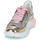 Sapatos Mulher Sapatilhas Love Moschino SUPERHEART Rosa / Ouro / Prateado / Rosa