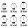 Relógios & jóias Relógio Chronotech Relógio unissexo  CC7051M-03M (Ø 38 mm) Multicolor