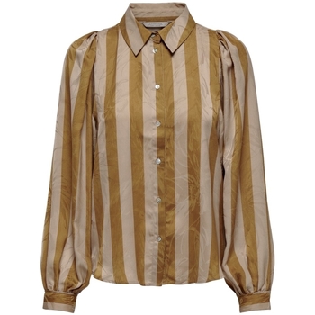 Textil Mulher Top Blossom S/s - Italian La Strada Camisa Atina L/S - Golden Ouro