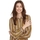 Textil Mulher Tops / Blusas La Strada Camisa Atina L/S - Golden Ouro