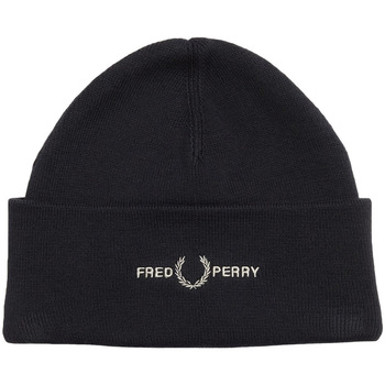Fred Perry Graphic Beanie Preto