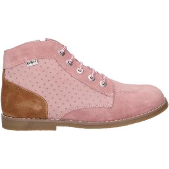 Sapatos Rapariga Raso: 0 cm Kickers 785525-30 KOUKLEGEND BONT Rosa