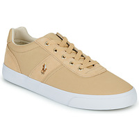 Sapatos Sapatilhas Polo Ralph Lauren HANFORD-SNEAKERS-LOW TOP LACE Bege