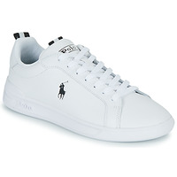 Sapatos Sapatilhas Polo Ralph Lauren HRT CT II-SNEAKERS-LOW TOP LACE Branco / Preto