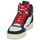 Sapatos Sapatilhas de cano-alto Polo Ralph Lauren POLO CRT HGH-SNEAKERS-HIGH TOP LACE Preto / Branco / Vermelho