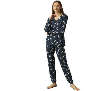 Textil Mulher Pijamas / Camisas de dormir J And J Brothers JJBCP0900 Multicolor