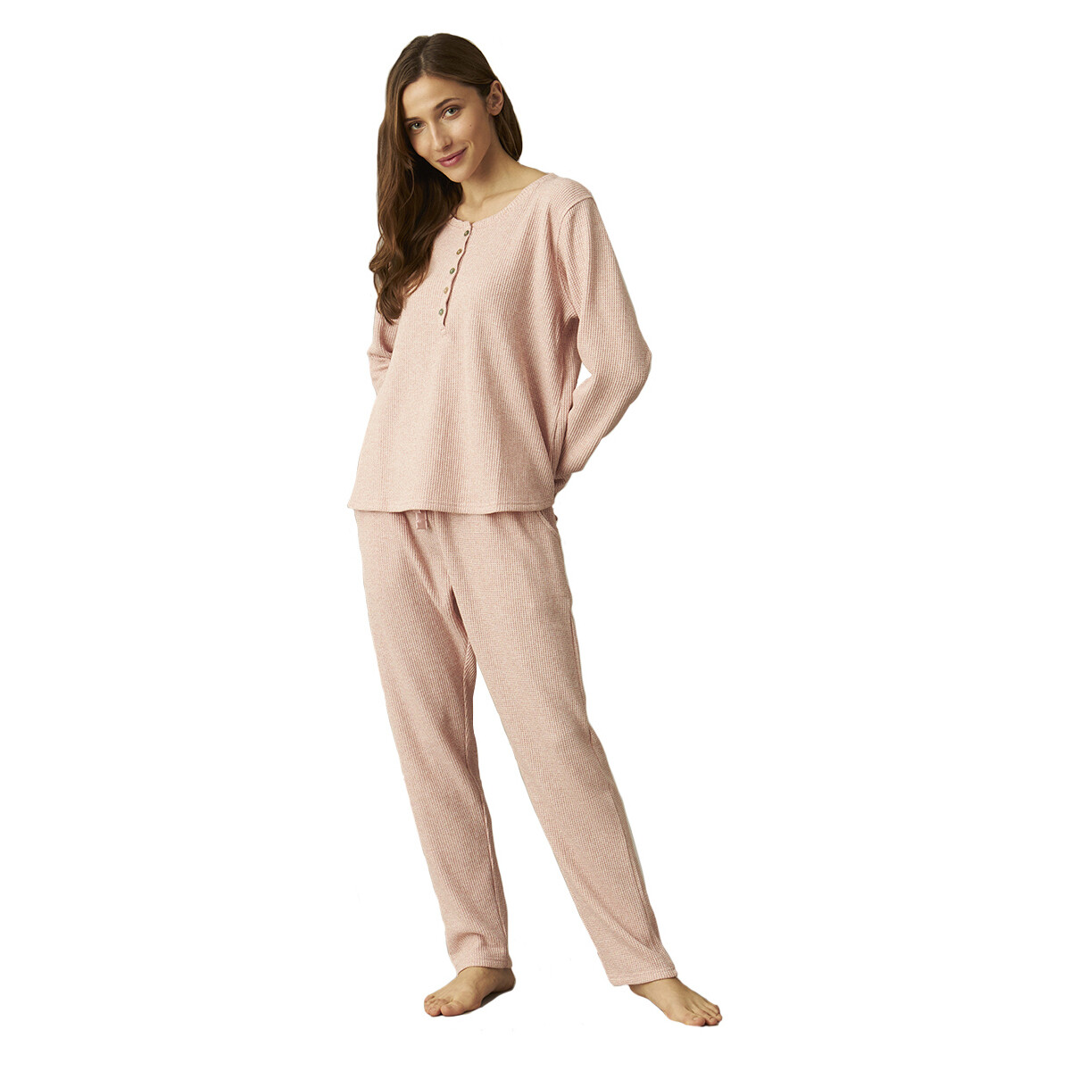 Textil Mulher Pijamas / Camisas de dormir J&j Brothers JJBCP1901 Rosa