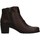 Sapatos Mulher Botins Enval 2754311 Castanho