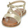 Sapatos Mulher Sandálias L'Atelier Tropézien SH312-PLATINUM Ouro