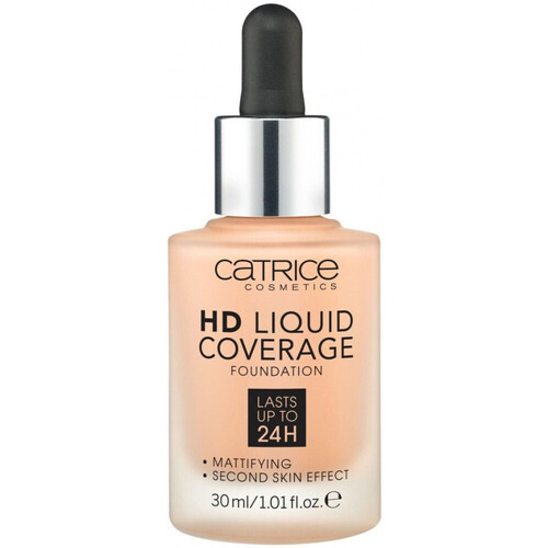 beleza Mulher Base rosto Catrice HD Coverage Liquid Foundation - 30 Sand Beige Bege