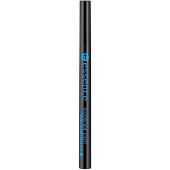 beleza Mulher Eyeliners Essence Waterproof Felt-tip Eyeliner - 01 Black Blaze Preto