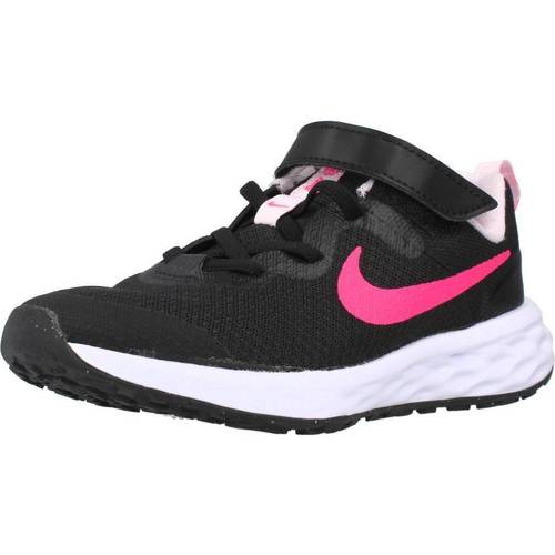 Sapatos Rapariga Sapatilhas Nike names REVOLUTION 6 Preto
