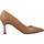 Sapatos Mulher Escarpim Dibia 9008 3 Castanho