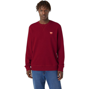 Textil Homem Sweats Wrangler Sweatshirt ras du cou  Sign Off Vermelho