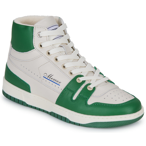 Sapatos Mulher Janson II-sneakers-low Top Mercer Amsterdam THE BROOKLYN HIGH Branco / Verde