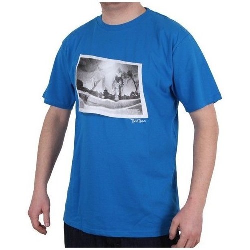 Textil Homem T-Shirt mangas curtas DC coralarba Shoes Krushed Azul