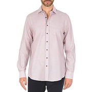 button-up shirt with spread collar