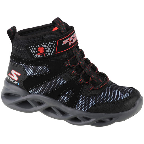 Sapatos Rapaz Botas de neve Skechers Twisted Brights - Zerrix Preto