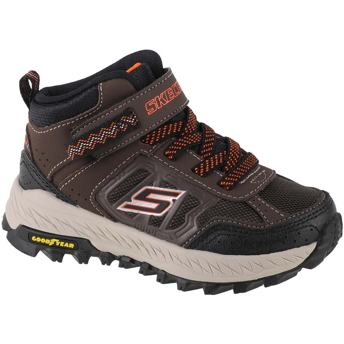 Sapatos Rapaz Spor Skechers vigor 2.0 trait navy gray mens memory foam sneakers Fuse Tread-Trekor Castanho