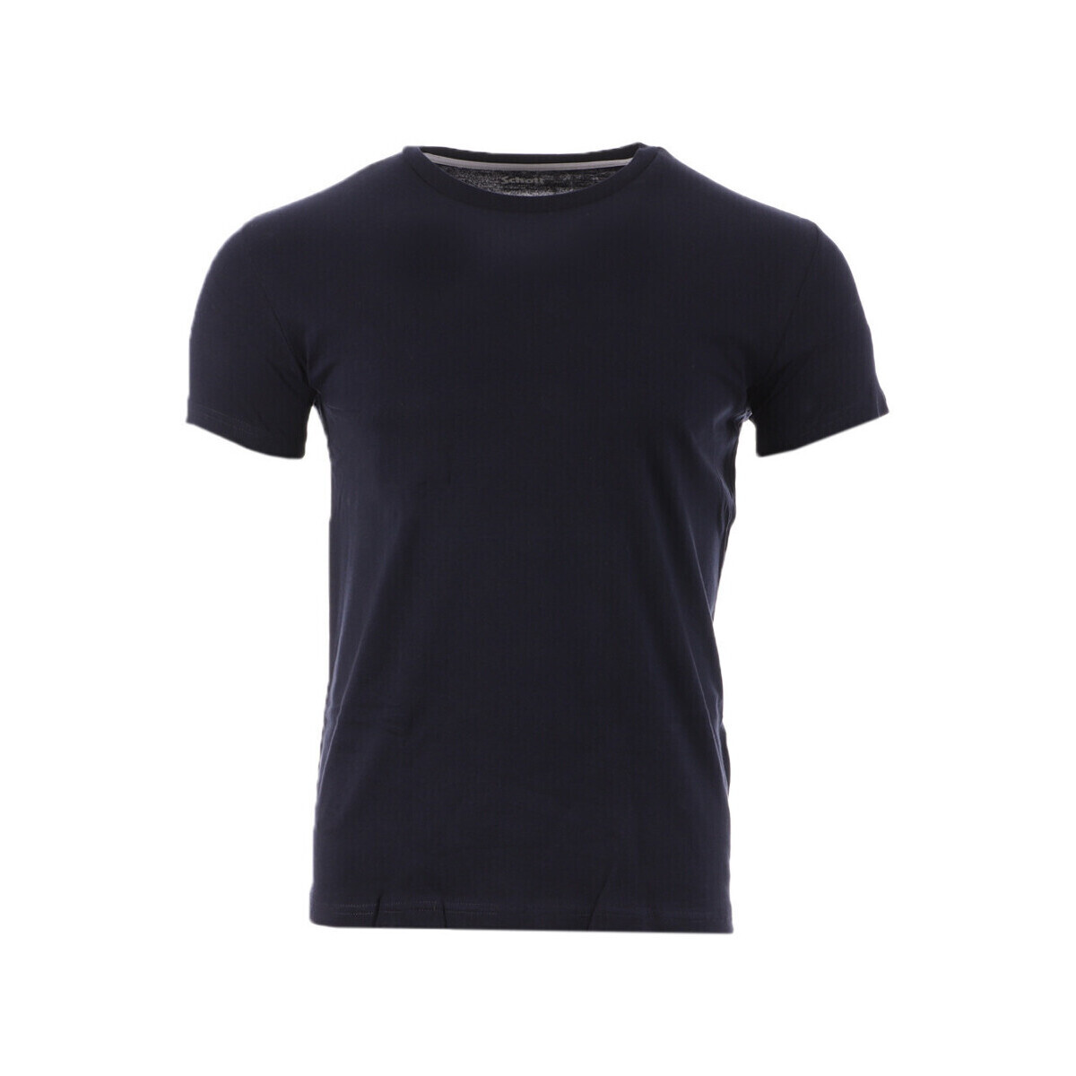 Textil Homem T-shirts e Pólos Schott  Azul